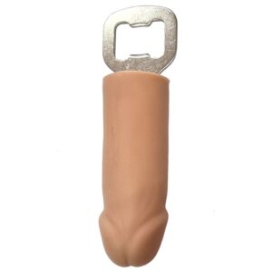 Diablo Picante-Penis-Flaschenöffner aus Gummi-Glas