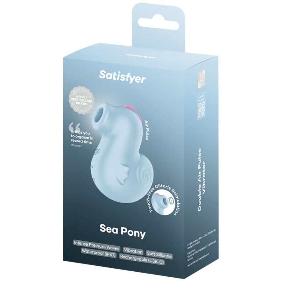Satisfyer Air Pulse-Sea Pony Vibrator und Stimulator mit Pulse · Vibratoren (Bild 3)
