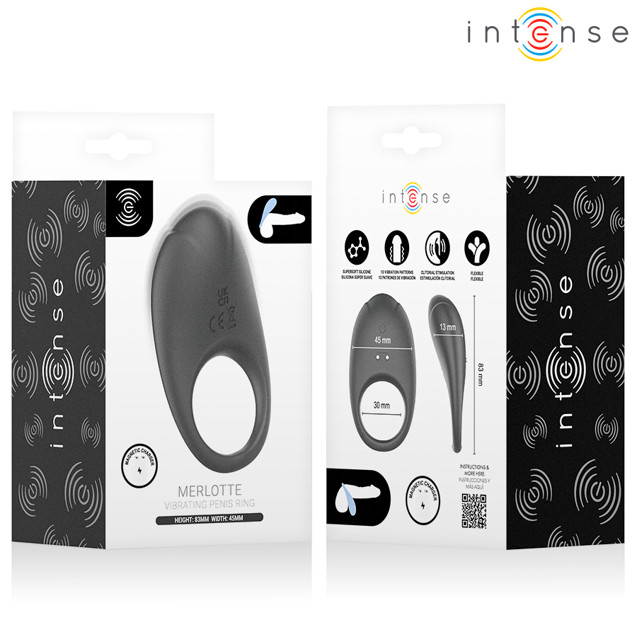 Intense For Him-Merlotte Penis Ring Vibrator mit Stimulierung · Sextoys (Bild 10)