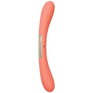 Lelo-Boomerang Vibrator mit zwei Köpfen Rot Coral-Silikon, 12 · Vibratoren