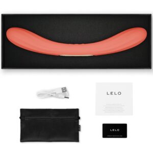 Lelo-Boomerang Vibrator mit zwei Köpfen Rot Coral-Silikon, 12 · Vibratoren (Bild 4)