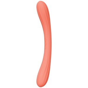 Lelo-Boomerang Vibrator mit zwei Köpfen Rot Coral-Silikon, 12 · Vibratoren (Bild 2)