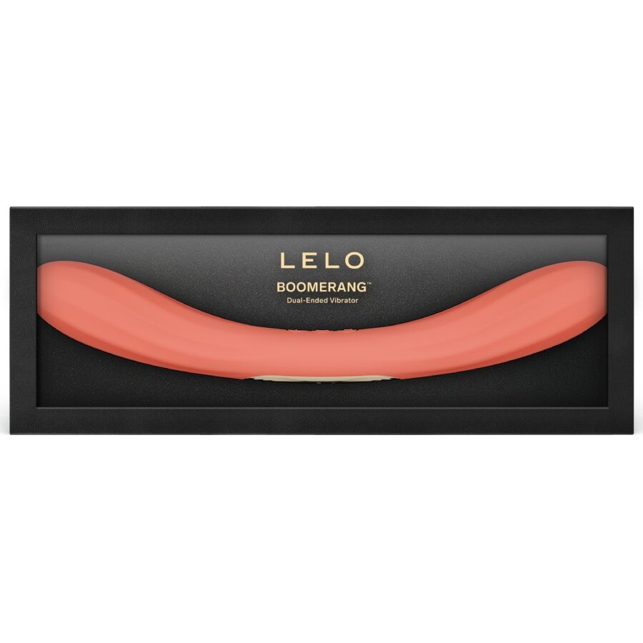 Lelo-Boomerang Vibrator mit zwei Köpfen Rot Coral-Silikon, 12 · Vibratoren (Bild 5)