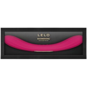 Lelo-Boomerang Doppel Vibrator, Kirschen-Silizium, 12 Geschwindigkeiten · Vibratoren (Bild 3)