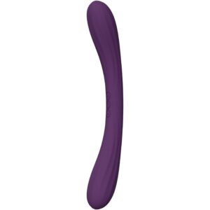 Lelo-Vibrator Boomerang Doppelkopf Lila-Silikon, 12 Geschwindigkeiten · Vibratoren (Bild 2)