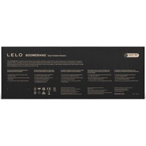 Lelo-Vibrator Boomerang Doppelkopf Lila-Silikon, 12 Geschwindigkeiten · Vibratoren (Bild 3)