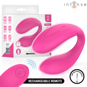 Intense-Nora U-förmiger Vibrator mit Fernbedienung