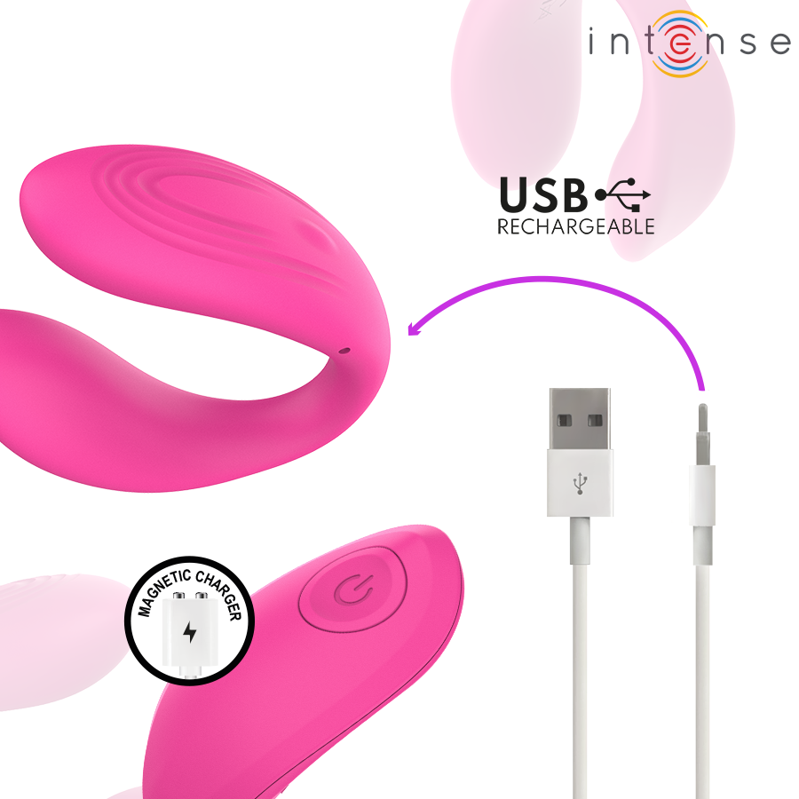 Intense-Nora Vibrator U-Form mit Fernbedienung · Vibratoren (Bild 5)