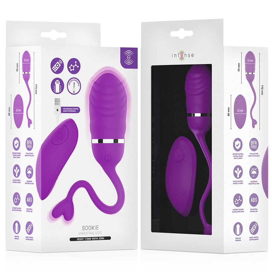Intense Remote Control-Sookie Vibrierendes Ei mit Fernbedienung · Vibratoren (Bild 5)