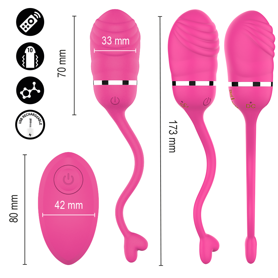 Intense Remote Control-Sookie Vibrierendes Ei mit Fernbedienung · Vibratoren (Bild 13)