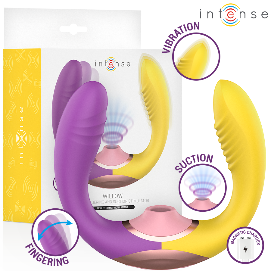 Intense High Tech-Willow 3-in-1 Stimulator mit Suction · Vibratoren