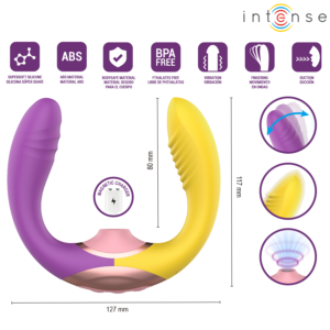 Intense High Tech-Willow 3-in-1 Stimulator mit Suction · Vibratoren (Bild 4)
