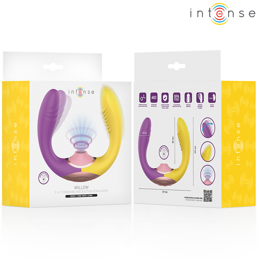 Intense High Tech-Willow 3-in-1 Stimulator mit Suction · Vibratoren (Bild 6)