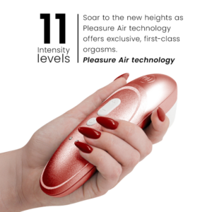 Womanizer-Pro Vibrante Stimulator Klitoris Burgundy-Silikon, 10 · Vibratoren (Bild 3)
