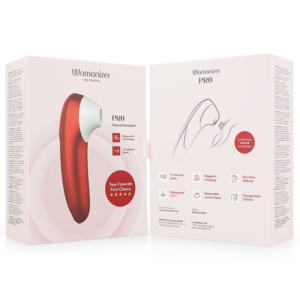 Womanizer-Pro Vibrante Stimulator Klitoris Burgundy-Silikon, 10 · Vibratoren (Bild 4)