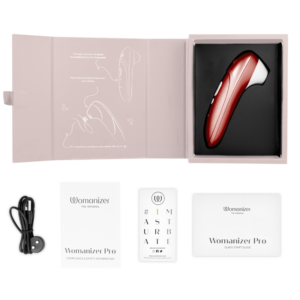 Womanizer-Pro Vibrante Stimulator Klitoris Burgundy-Silikon, 10 · Vibratoren (Bild 6)