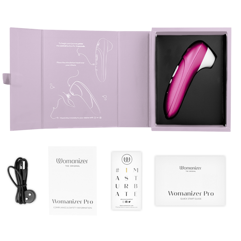 Womanizer-Stimulator Vibrations Pro Klitoris Rosa-Silikon, 10 Geschwindigkeiten · Vibratoren (Bild 3)