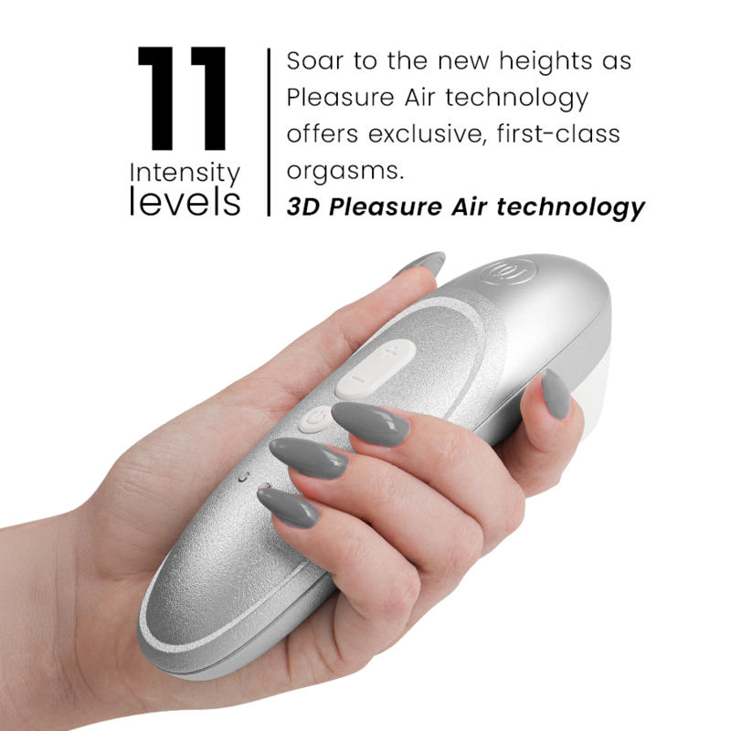 Womanizer-Vibrant Stimulator Pro von Silver Grey-Silikon-Klitoris · Vibratoren (Bild 2)