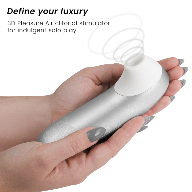 Womanizer-Vibrant Stimulator Pro von Silver Grey-Silikon-Klitoris · Vibratoren (Bild 3)