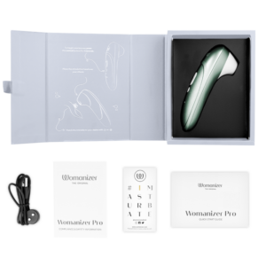 Womanizer-Pro Vibrante Stimulator Klitoris Grün Salvia-Silikon · Vibratoren (Bild 7)