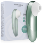 Womanizer-Pro Vibrante Stimulator Klitoris Grün Salvia-Silikon · Vibratoren