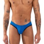Burn-018 Slip Blau · Herrenunterwäsche