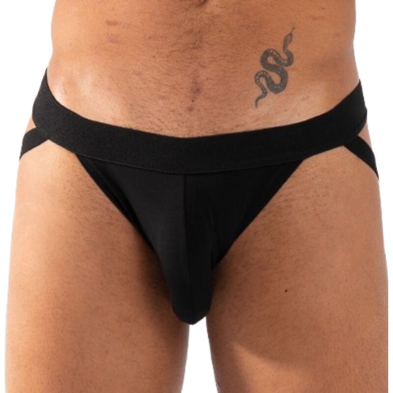 Burn-011 Doppel-Jock Schwarz · Herrenunterwäsche (Bild 2)