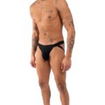 Burn-011 Doppel-Jock Schwarz · Herrenunterwäsche