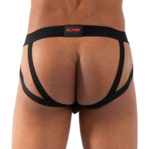 Burn-011 Doppel-Jock Schwarz · Herrenunterwäsche (Bild 3)