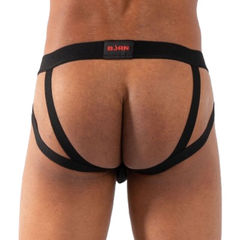 Burn-011 Doppel-Jock Schwarz · Herrenunterwäsche (Bild 3)
