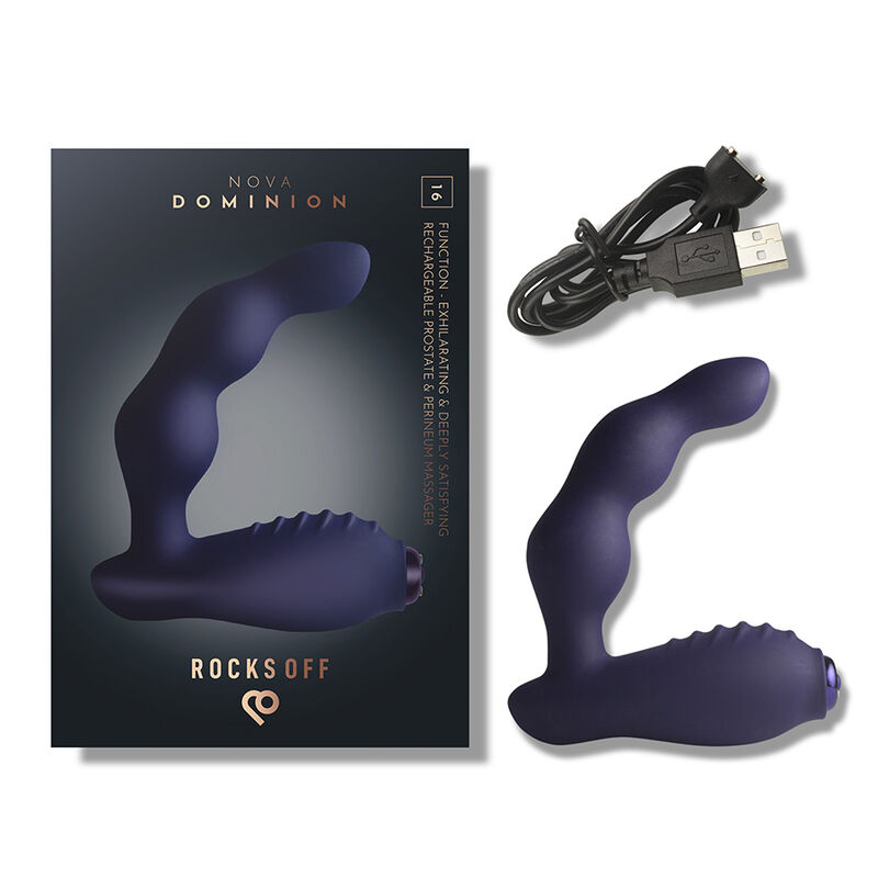 Rocks-Off-Nova Dominion Wiederaufladbar Massagegerät für Prostata · Sextoys (Bild 4)
