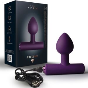 Rocks-Off-Nova Astryx Analplug Wiederaufladbar 16 Funktionen