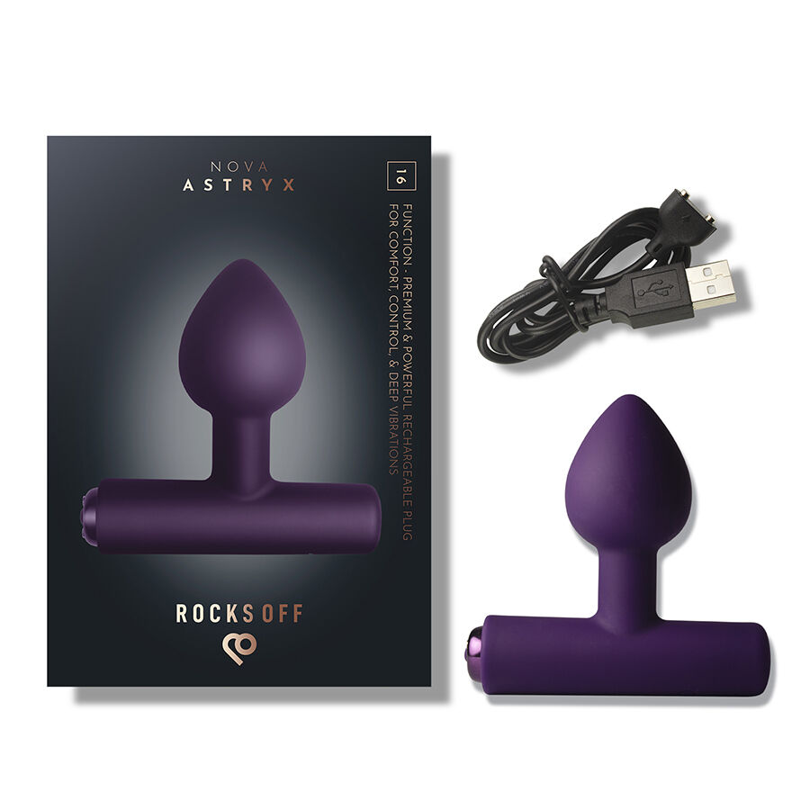 Rocks-Off-Nova Astryx Analplug Wiederaufladbar 16 Funktionen · Sextoys (Bild 3)