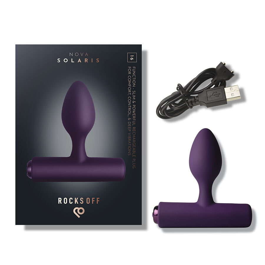 Rocks-Off-Nova Solaris Analplug Wiederaufladbar 16 Funktionen · Sextoys (Bild 8)