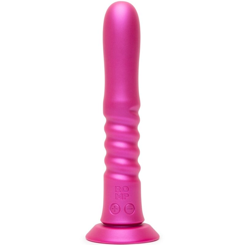 Romp-Jiggle Vibrator mit Spinta Bewegung, Saugnapf · Vibratoren