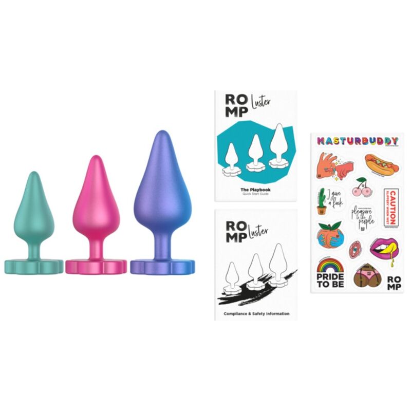 Romp-Luster Kit Anal Training S/M/L mit Basis in Form · Sextoys (Bild 9)