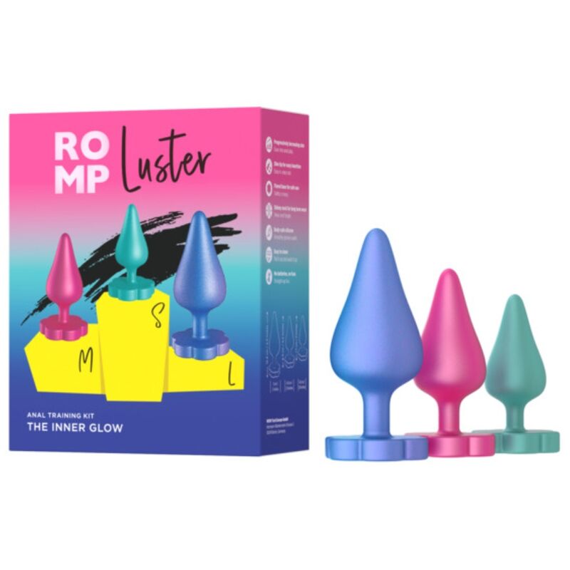 Romp-Luster Kit Anal Training S/M/L mit Basis in Form · Sextoys (Bild 6)