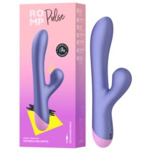 Romp-Pulse Rabbit Dual Vibrator für Punkt G Blau · Vibratoren (Bild 9)