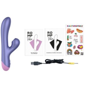 Romp-Pulse Rabbit Dual Vibrator für Punkt G Blau · Vibratoren (Bild 3)