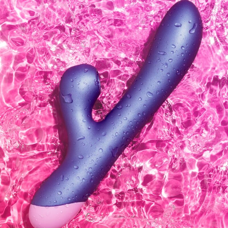 Romp-Pulse Rabbit Dual Vibrator für Punkt G Blau · Vibratoren (Bild 2)