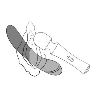 Romp-Bald Mini Wand Vibrator Cap Flexible Grün-Silikon · Vibratoren (Bild 7)