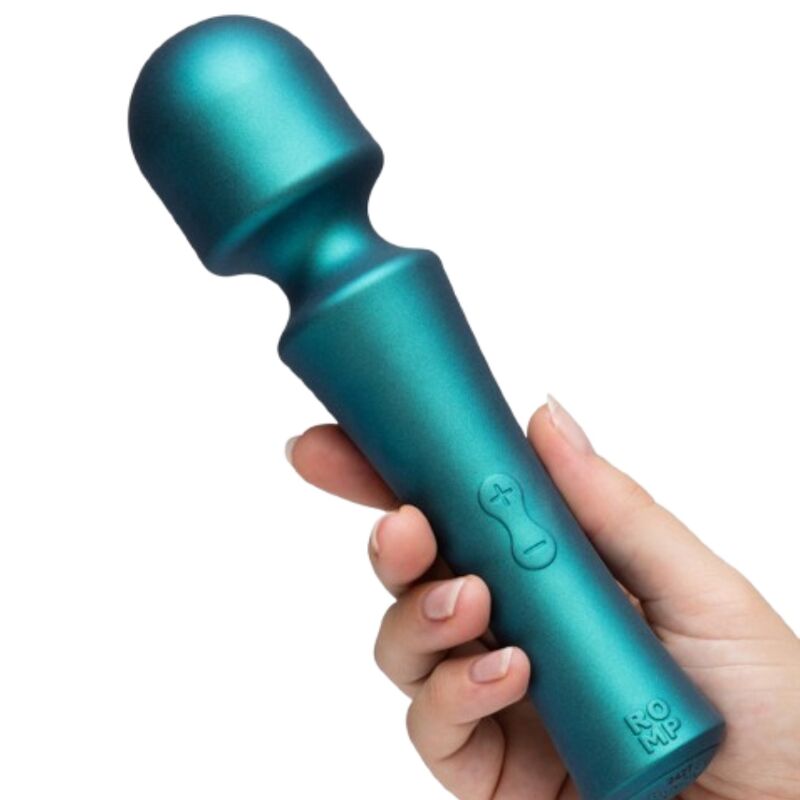 Romp-Bald Mini Wand Vibrator Cap Flexible Grün-Silikon · Vibratoren (Bild 2)