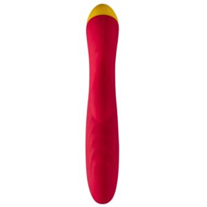 Romp-Jazz Vibrator Rabbit Wiederaufladbar Rot-Silikon, Wiederaufladbar · Vibratoren (Bild 3)