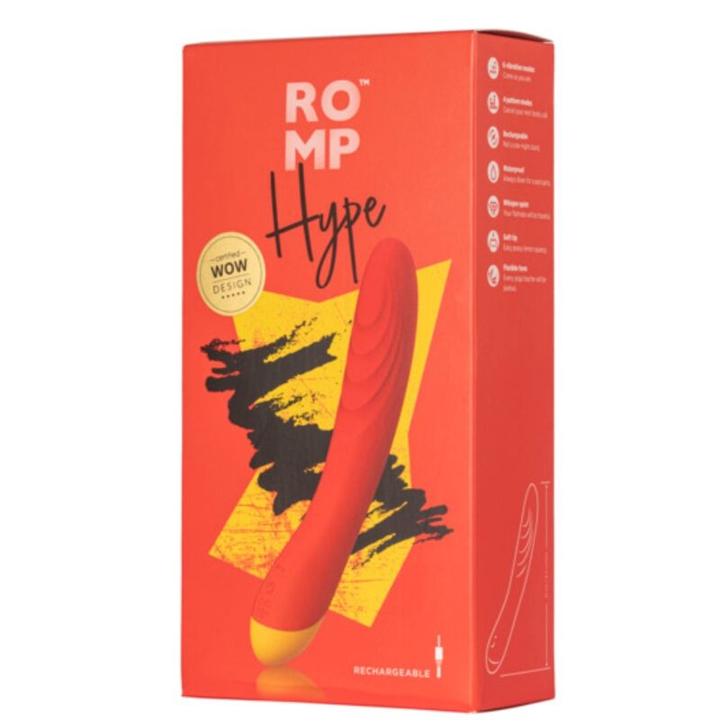Romp-Hyper Vibrator Multifunktions-G-Spot Rot-Silikon · Vibratoren (Bild 7)