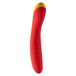 Romp-Hype Multifunktions-G-Punkt-Vibrator Rot-Silikon
