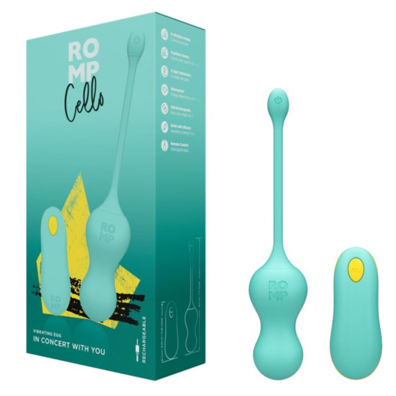 Romp-Eule Vibrator Multifunktionszelle Türkis · Vibratoren (Bild 6)