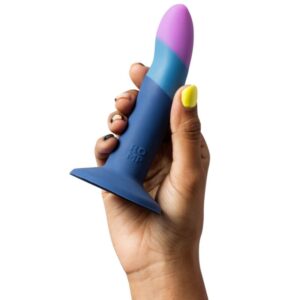 Romp-Klein Dildo aus Silikon mit Saugnapf Tricolor 14 cm-Saugnapf · Sextoys (Bild 5)