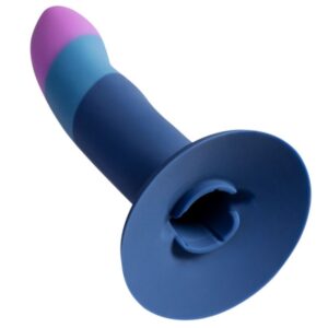 Romp-Klein Dildo aus Silikon mit Saugnapf Tricolor 14 cm-Saugnapf · Sextoys (Bild 6)