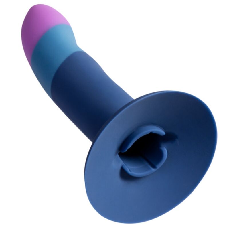 Romp-Klein Dildo aus Silikon mit Saugnapf Tricolor 14 cm-Saugnapf · Sextoys (Bild 6)