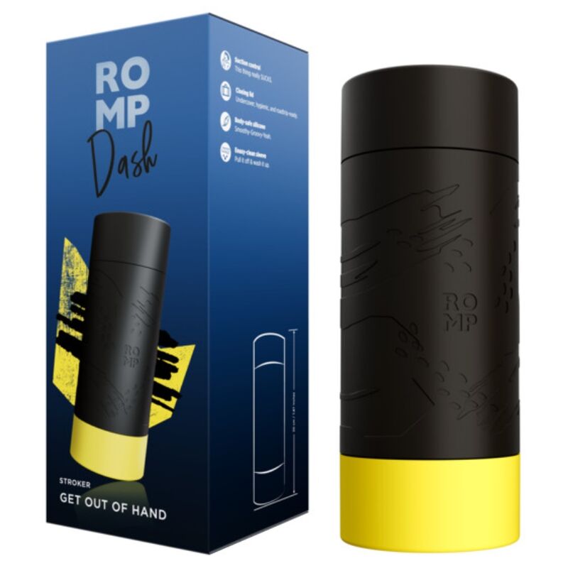 Romp-Dash Masturbator Männlich mit Suction Control 20 cm-TPE · Sextoys (Bild 2)
